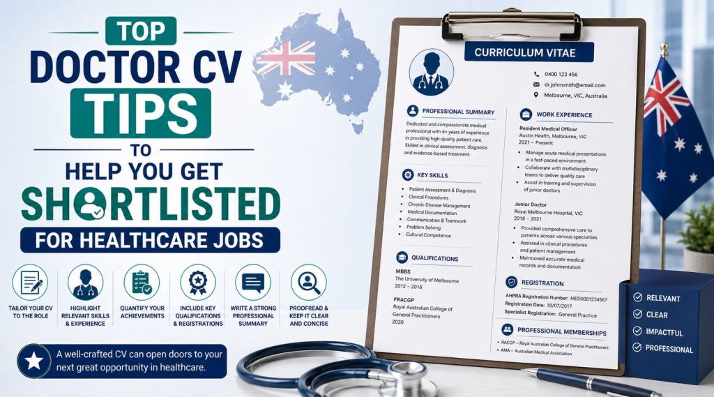 Top Doctor CV Tips to Help You Get Shortlisted for Healthcare Jobs